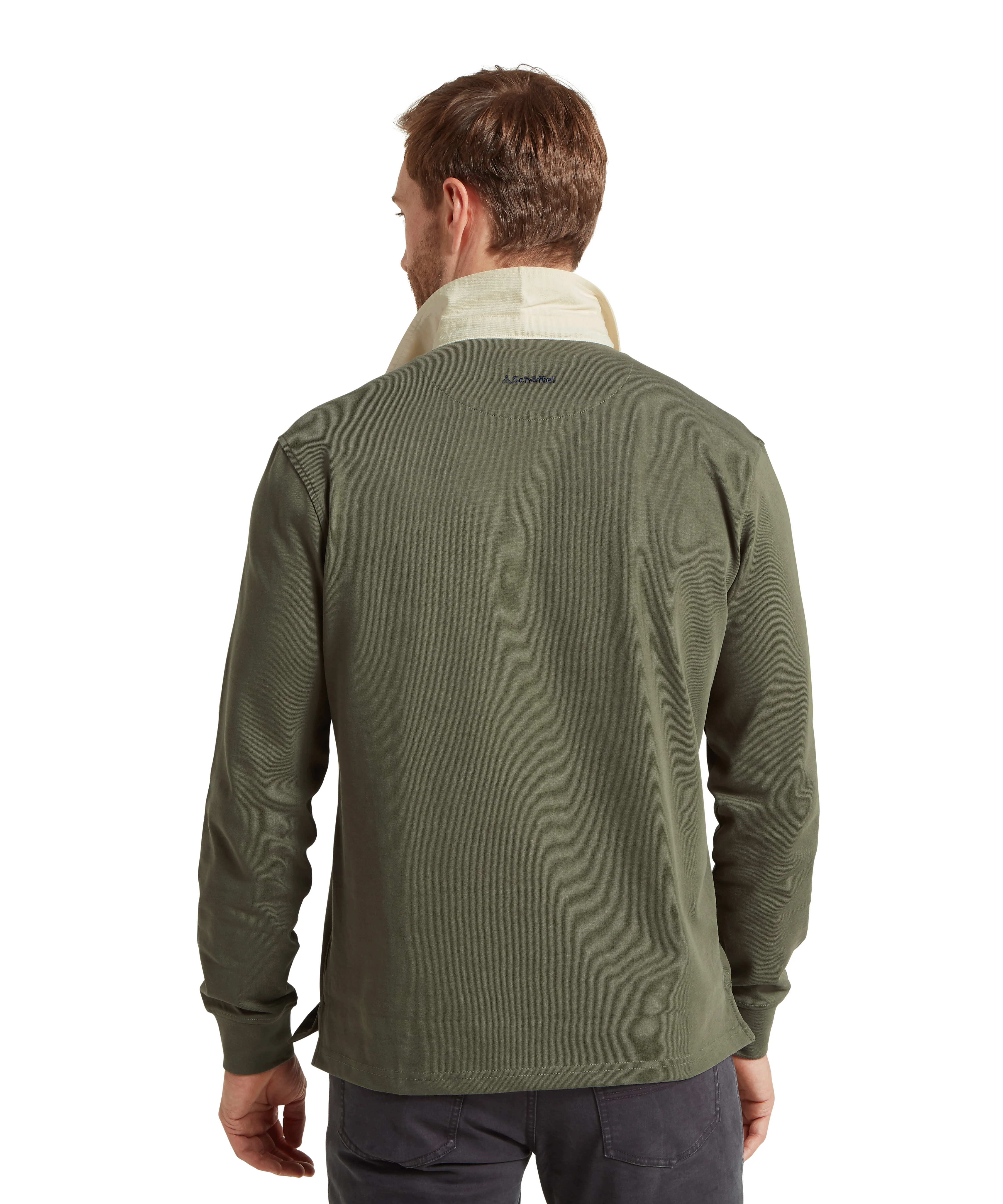 Saunton Rugby Top - Beetle Green - Image 4